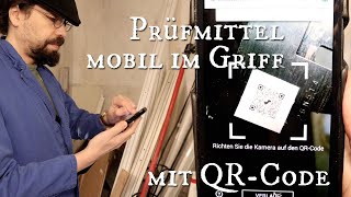 Prüfmittel mobil im Griff mit QRCode  QUIPSY PMV®  Mobile Prüfmittelverwaltung [upl. by Aicirtam]