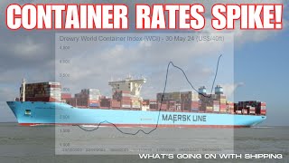 Red Sea Chaos Freight Rates Soar As Port Congestions Worsen [upl. by Firehs]