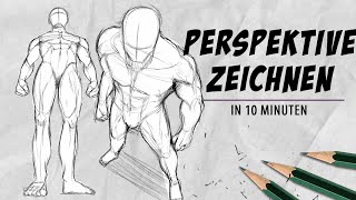 Perspektive Zeichnen lernen  Anfänger Tutorial  Drawinglikeasir [upl. by Yelrac292]