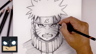 How To Draw Naruto  Sketch Tutorial [upl. by Cosmo]