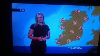 RTE Weather Blooper [upl. by Celestyna17]