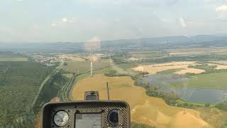 Glider hits a bird during a high speed final glide  FCC Prievidza 2020 [upl. by Mechling]