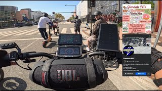 Glendale PEV Donut Run Group Ride [upl. by Alegna]