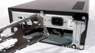 1134  Antec ISK 300150 MiniITX Case Video Review [upl. by Seleta]