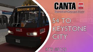 OMSI 2 Cayuga 54 to Keystone City [upl. by Ninon]