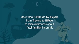 Más de 2000 km en bici De Treviso a Bilbao por el insomnio familiar fatal [upl. by Tarazi841]