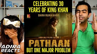 Pathaan First Look Reaction  Pathaan Teaser Reaction  Shah Rukh Khan Motion Poster [upl. by Redle]