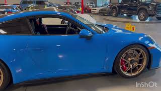 2022 Shark Blue GT3 MANUAL at Lawrence Motorsport [upl. by Nitsrek]