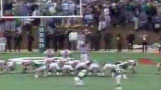 Marshall Thundering Herd  Winning kick vs YSU in 1992 1AA [upl. by Lyndell]