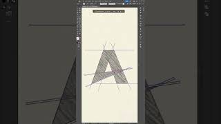 A letter logo design create in adobe illustrator shortsvideo shorts logodesign letterlogo [upl. by Nolita]