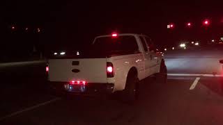 2005 F250 60 Powerstroke with 5quot straight pipe and Powermax turbo [upl. by Stormy195]