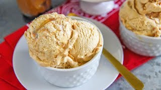 Dulce De Leche No Churn Ice Cream [upl. by Averat179]