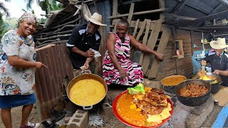 La cocina de Cesarin Oficial Chenchen dominicano en Altamira Cocina con Ramonita [upl. by Mulvihill]