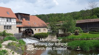 6Motorradtour entlang der Ilm und der Saale [upl. by Eelta402]