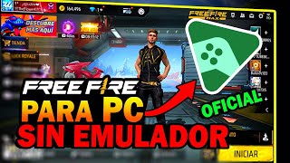 FREE FIRE EN PC SIN EMULADOR CON GOOGLE PLAY JUEGOS BETA [upl. by Schweitzer]