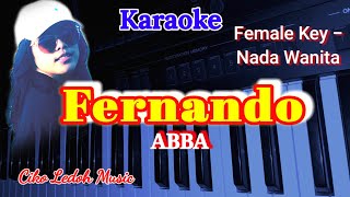 FERNANDOAbbaKARAOKEFemale Key [upl. by Mou]