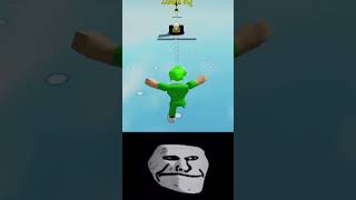 Roblox IQ Moment Troll Face Meme shorts [upl. by Noyes]