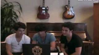 Jonas Brothers Live Facebook Chat Part 2 [upl. by Kirst]