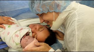 RAW  REAL BIRTH VLOG  SCHEDULED C SECTION BIRTH VLOG [upl. by Iknarf]