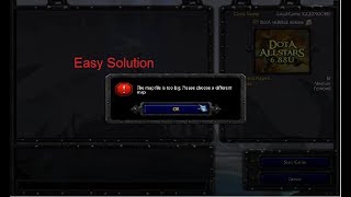 Warcraft map file too big solution [upl. by Acihsay361]