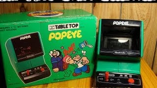 POPEYE GAME amp WATCH TABLETOP GAMEPLAY NINTENDO [upl. by Feldstein]