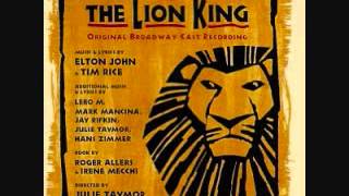 The Lion King Broadway Soundtrack  10 Rafiki Mourns [upl. by Judye872]