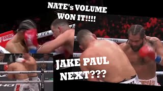 Boxing Nate Diaz vs Masvidal Fight review  JAKE PAUL NEXT [upl. by Nonaihr]