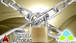 AutoCAD  Protegendo e bloqueando arquivos AutoCAD LISP LOCKUP [upl. by Siroled]