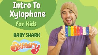 Intro to Xylophone for Kids  Baby Shark [upl. by Novets]