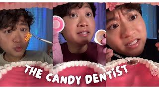 ASMR  Top 4 Dentist Eats Candy from your Teeth Compilation 🦷 [upl. by Dalenna446]