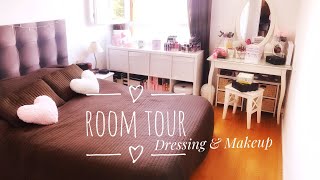 ROOM TOUR ➳ Rangement Makeup amp Dressing PARIS [upl. by Shirline509]