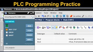 PLC Programming Practice Exercises with Solutions [upl. by Meras]