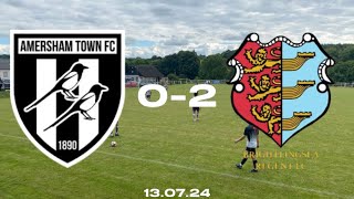 BRIGHTLINGSEA VICTORY CHANCES GALORE  Amersham Town vs Brightlingsea Regent highlights [upl. by Lunette226]