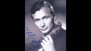 Ivry Gitlis plays Mendelssohn Violin Concerto1954 [upl. by Sayed536]