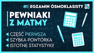 MATEMATYKA  Te typy zadań pojawią się na Twoim arkuszu  Egzamin Ósmoklasisty 2024 aktualne [upl. by Dnomde]