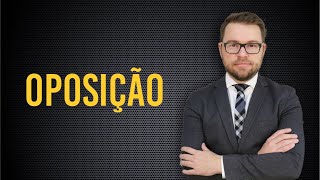 CPC 2015  PROCESSO NO PONTO  OPOSIÇÃO [upl. by Eeltrebor]