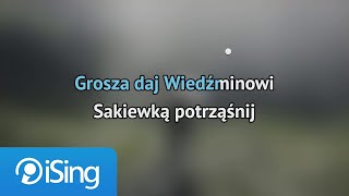 Marcin Franc  Grosza daj wiedźminowi z serialu quotWiedźminquot karaoke iSing [upl. by Irat849]