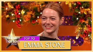 Emma Stones Top 10 Moments  Kinds of Kindness  The Graham Norton Show [upl. by Range]