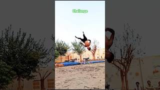 Gymnastics  back twist  twist  ninja  real black ninja [upl. by Anana]