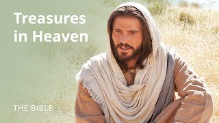 Matthew 6  Sermon on the Mount Treasures in Heaven  The Bible [upl. by Noek]