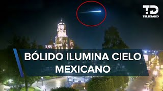 Meteorito ilumina el cielo de México fue captado en varios Estados [upl. by Audrye]