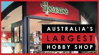 Visiting HobbyCo in Sydney Australias largest scale model hobby shop [upl. by Odnomor]