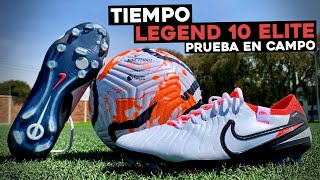 NIKE Tiempo Legend 10  Prueba en campo [upl. by Ennirac]