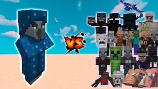 Illusioner vs All Mobs in Minecraft [upl. by Greenwood]