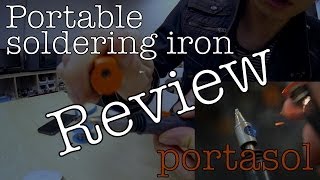 Review Portable soldering iron portasol [upl. by Evelc318]