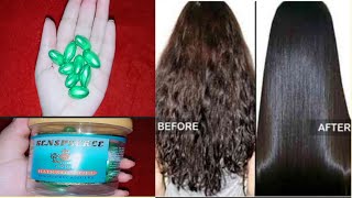 get silky hairshinny hairglossy hairstraight hairsoft gel capsules 3 ways to usejannatsbeauty [upl. by Naelcm]