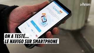 On a testé le pass Navigo sur smartphone [upl. by Llertnad]