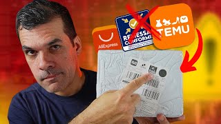 🚨NÃO COMPRE NA TEMU SEM VER ESTE DEPOIMENTO COMPARANDO TEMU X ALIEXPRESS [upl. by Schrick]