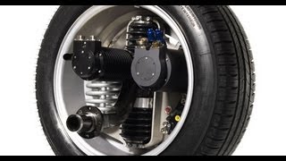 Michelin Active Wheel Tire which Electric Motor and Suspension [upl. by Ynaffital]