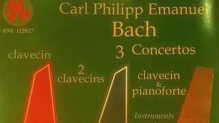 CPE BACH Concerto for harpsichord Wq 27 H 433  Allegro [upl. by Reiter]